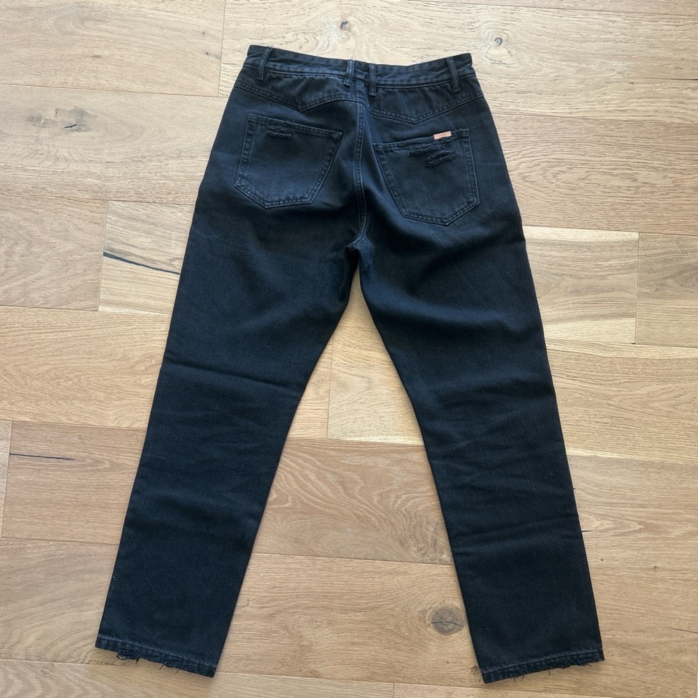 David Kollar Black Western Denim Jeans